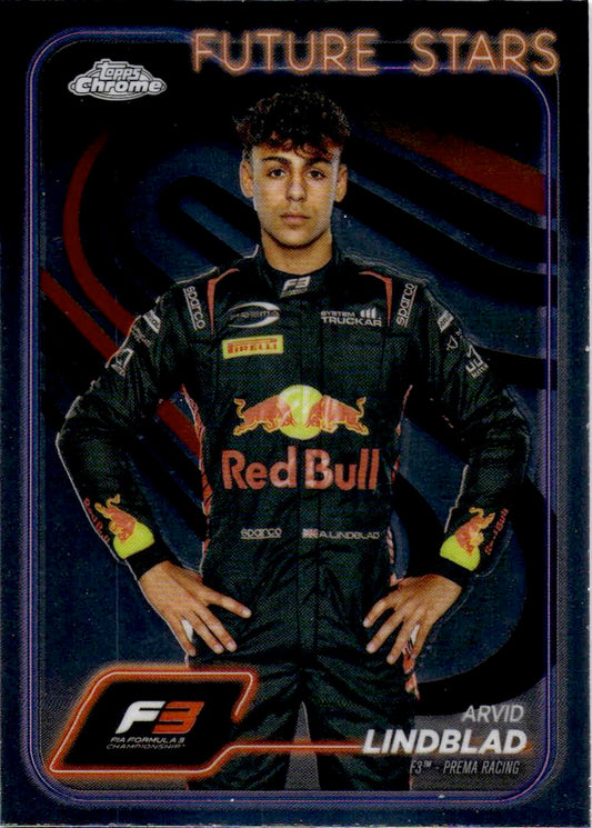 2024 Topps Chrome Formula 1 #45 Arvid Lindblad