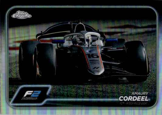 2024 Topps Chrome Formula 1 #104 Amaury Cordeel Refractors