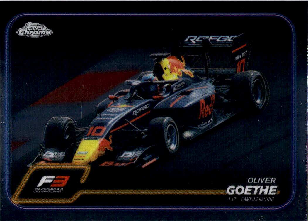 2024 Topps Chrome Formula 1 #124 Oliver Goethe
