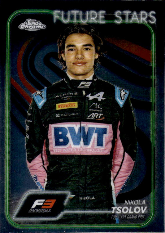 2024 Topps Chrome Formula 1 #66 Nikola Tsolov