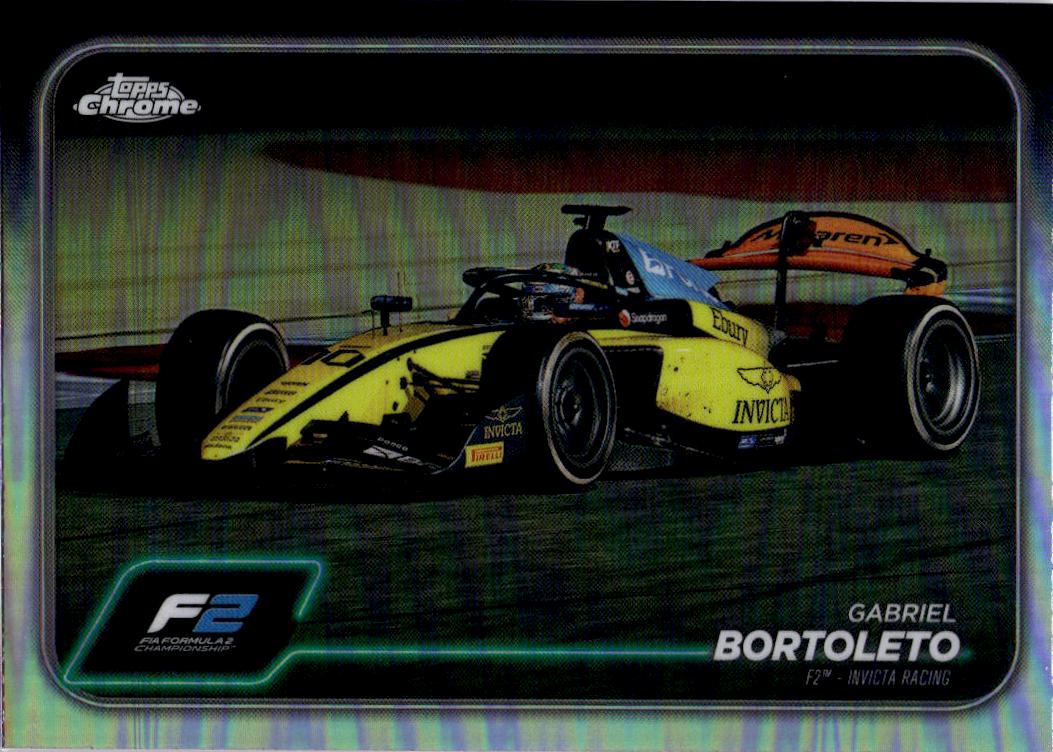 2024 Topps Chrome Formula 1 #100 Gabriel Bortoleto Refractors
