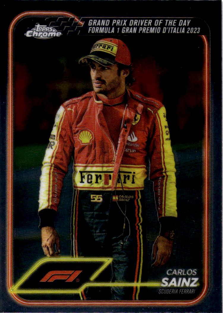 2024 Topps Chrome Formula 1 #172 Carlos Sainz