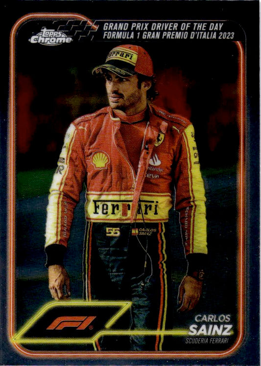 2024 Topps Chrome Formula 1 #172 Carlos Sainz