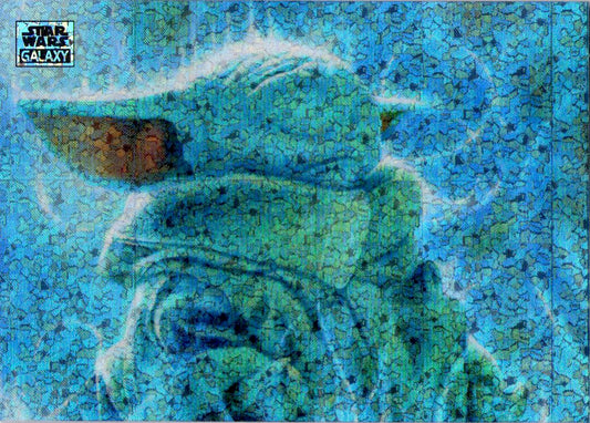 2024 Topps Chrome Star Wars Galaxy #76 Call the Jedi Mini Diamond Refractor