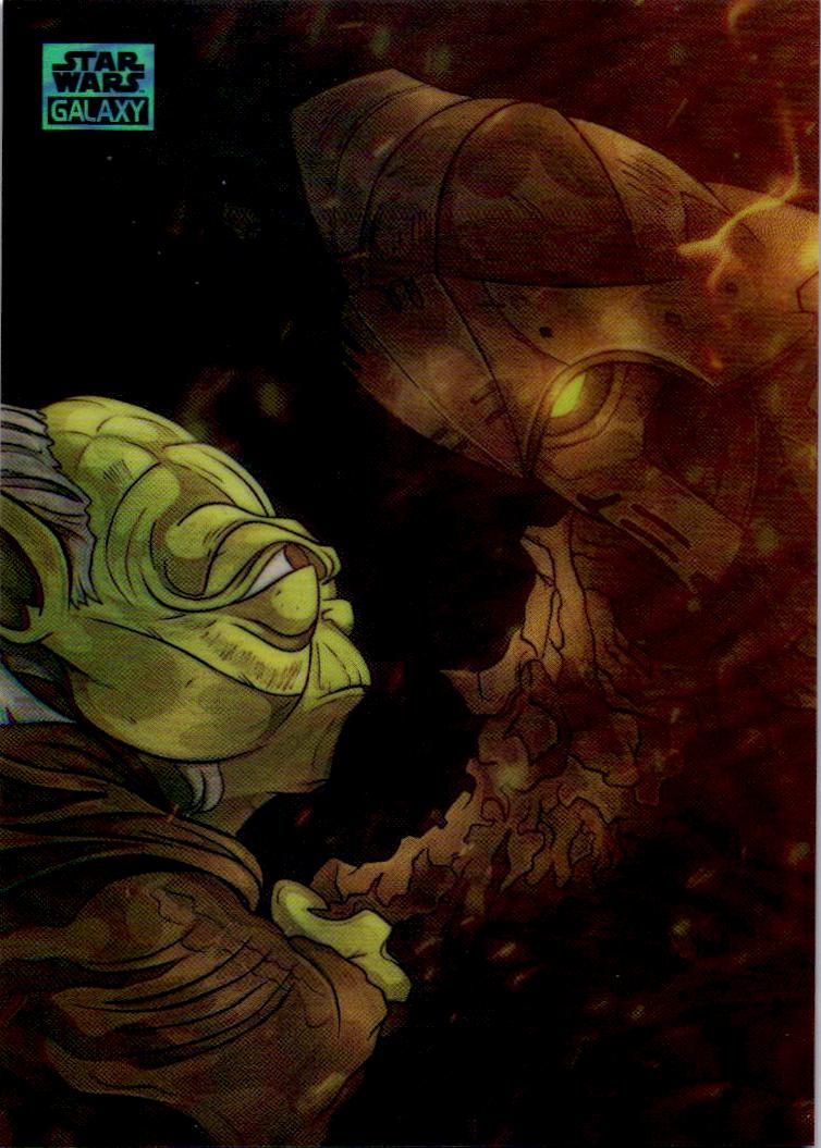 2024 Topps Chrome Star Wars Galaxy #AS-9 Aqua Refractor /199