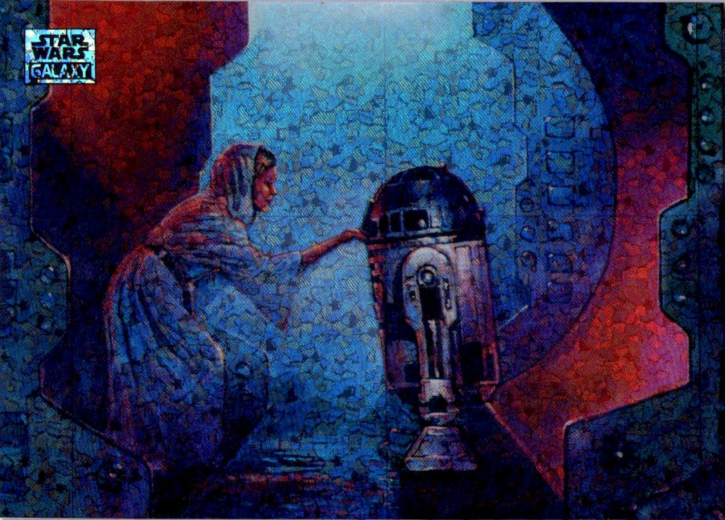 2024 Topps Chrome Star Wars Galaxy #90 Mini Diamond Refractor