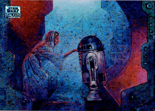 2024 Topps Chrome Star Wars Galaxy #90 Mini Diamond Refractor