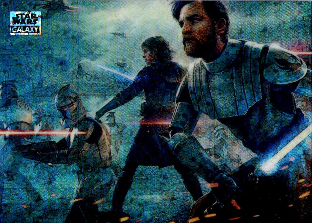 2024 Topps Chrome Star Wars Galaxy #9 Battle of Kamino Mini Diamond Refractor