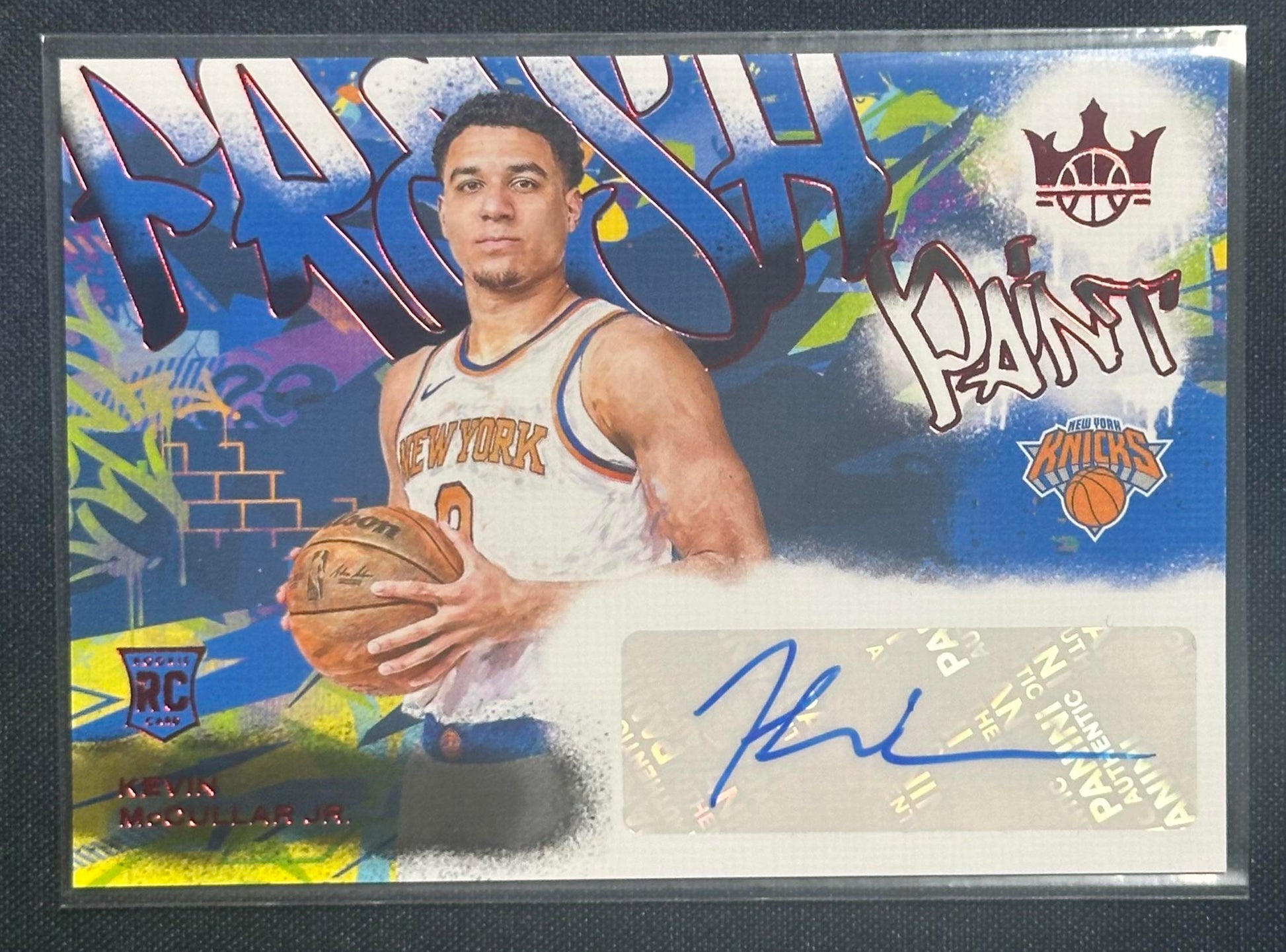 2024-25 Panini Court Kings #FP-MCC Kevin McCullar Jr. Fresh Paint Ruby #/99