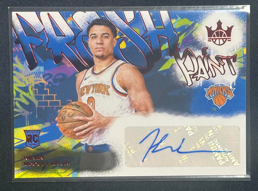 2024-25 Panini Court Kings #FP-MCC Kevin McCullar Jr. Fresh Paint Ruby #/99