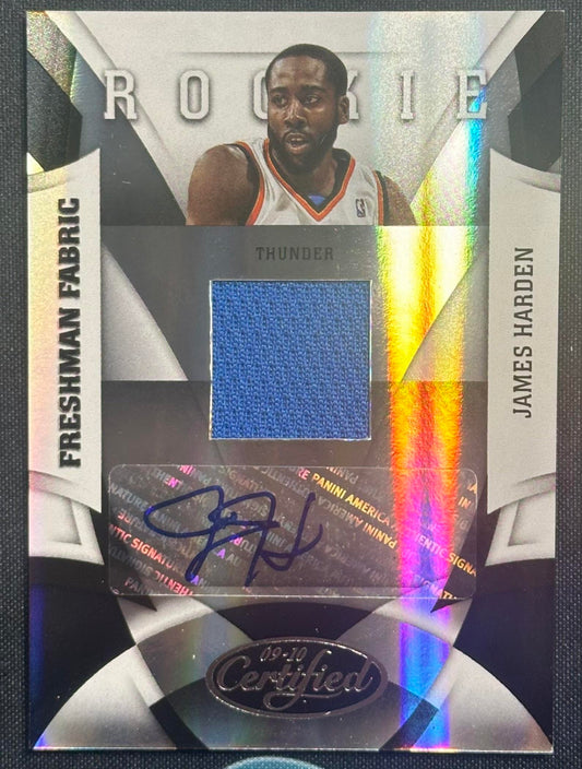 2009-10 Panini Certified #173 James Harden #/399