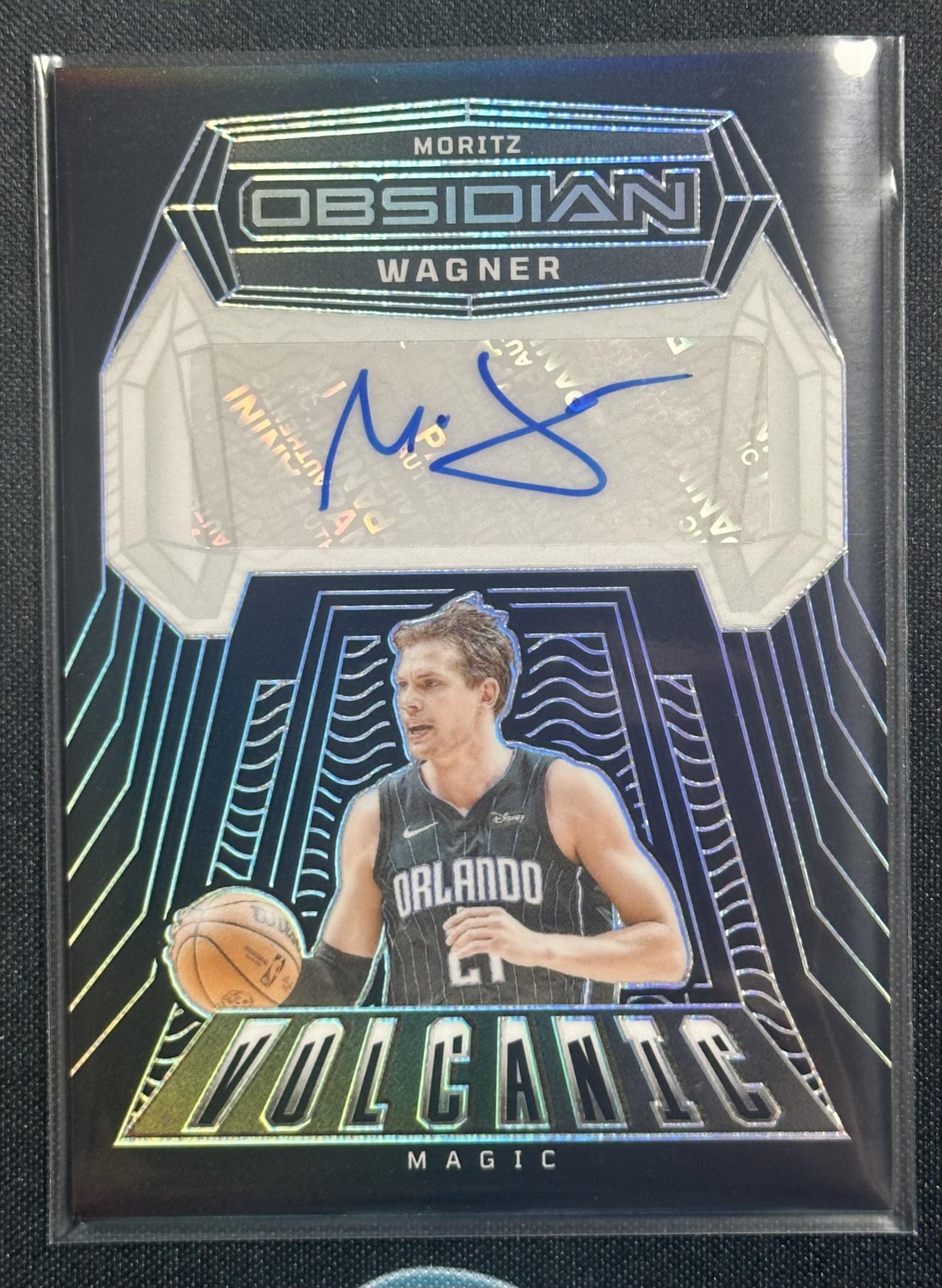 2023-24 Panini Obsidian #VS-WAG Moritz Wagner Volcanic Signatures #/99