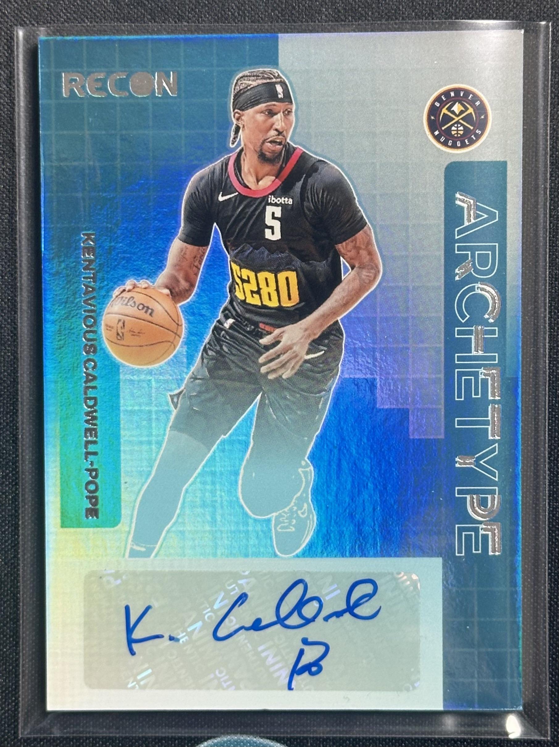 2023-24 Panini Recon #AS-KCP Kentavious Caldwell-Pope Archetype Signatures