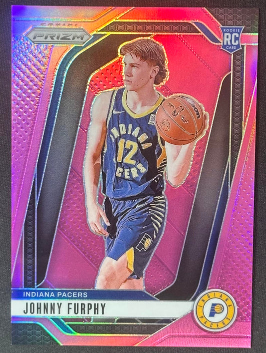 2024-25 Panini Prizm #237 Johnny Furphy Prizms Skewed /249