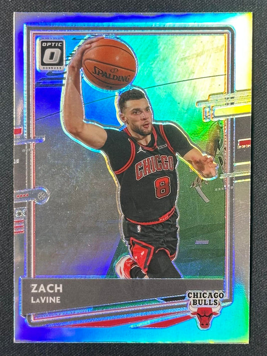 2020-21 Donruss Optic #116 Zach LaVine Holo