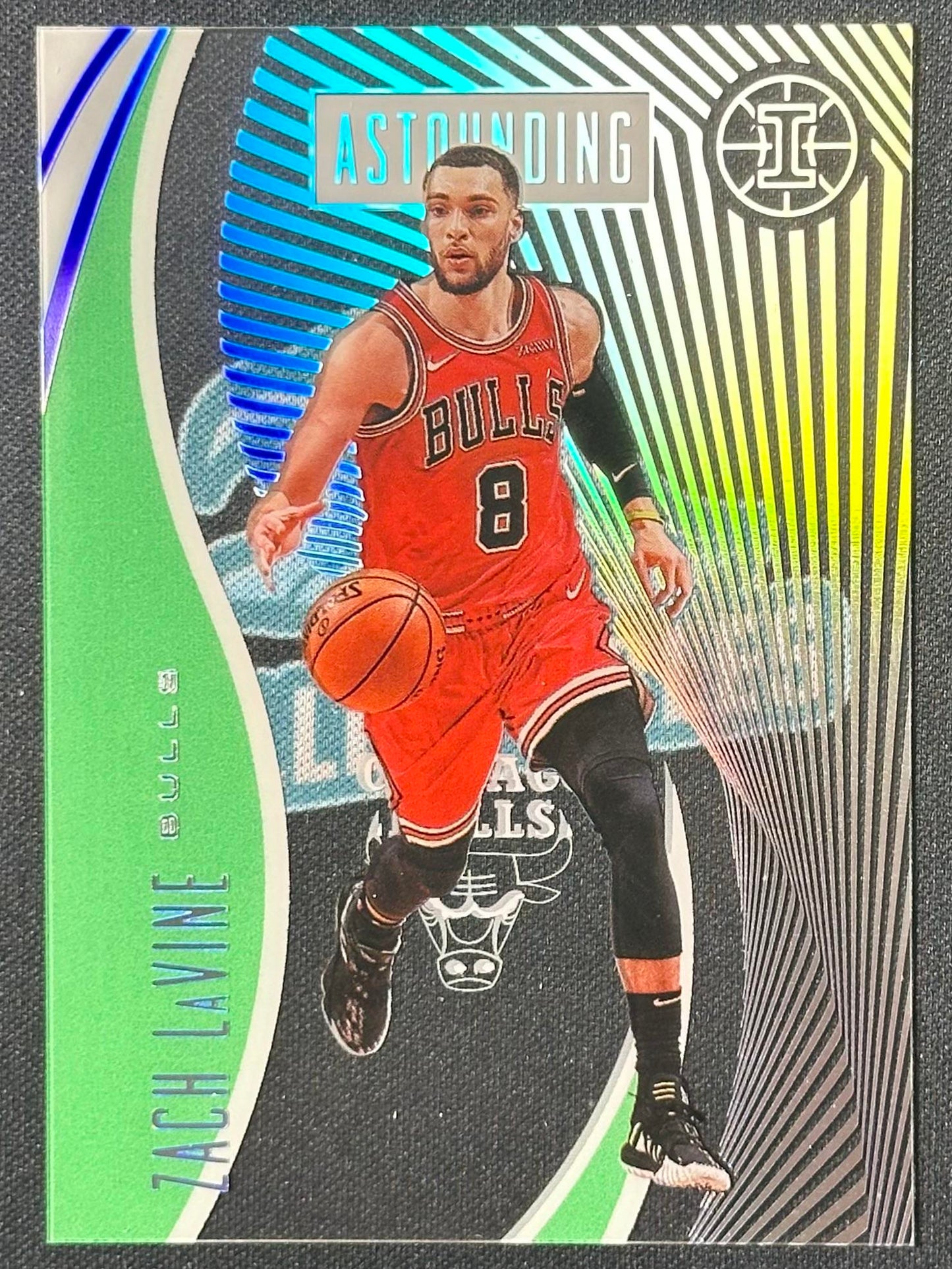 2019-20 Panini Illusions #4 Zach LaVine Astounding Emerald