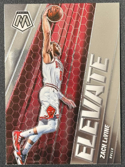 2020-21 Panini Mosaic #1 Zach LaVine Elevate