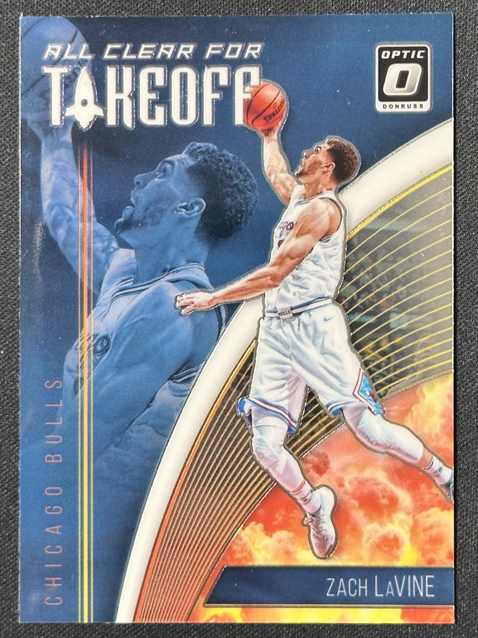 2018-19 Donruss Optic #5 Zach LaVine All Clear for Takeoff