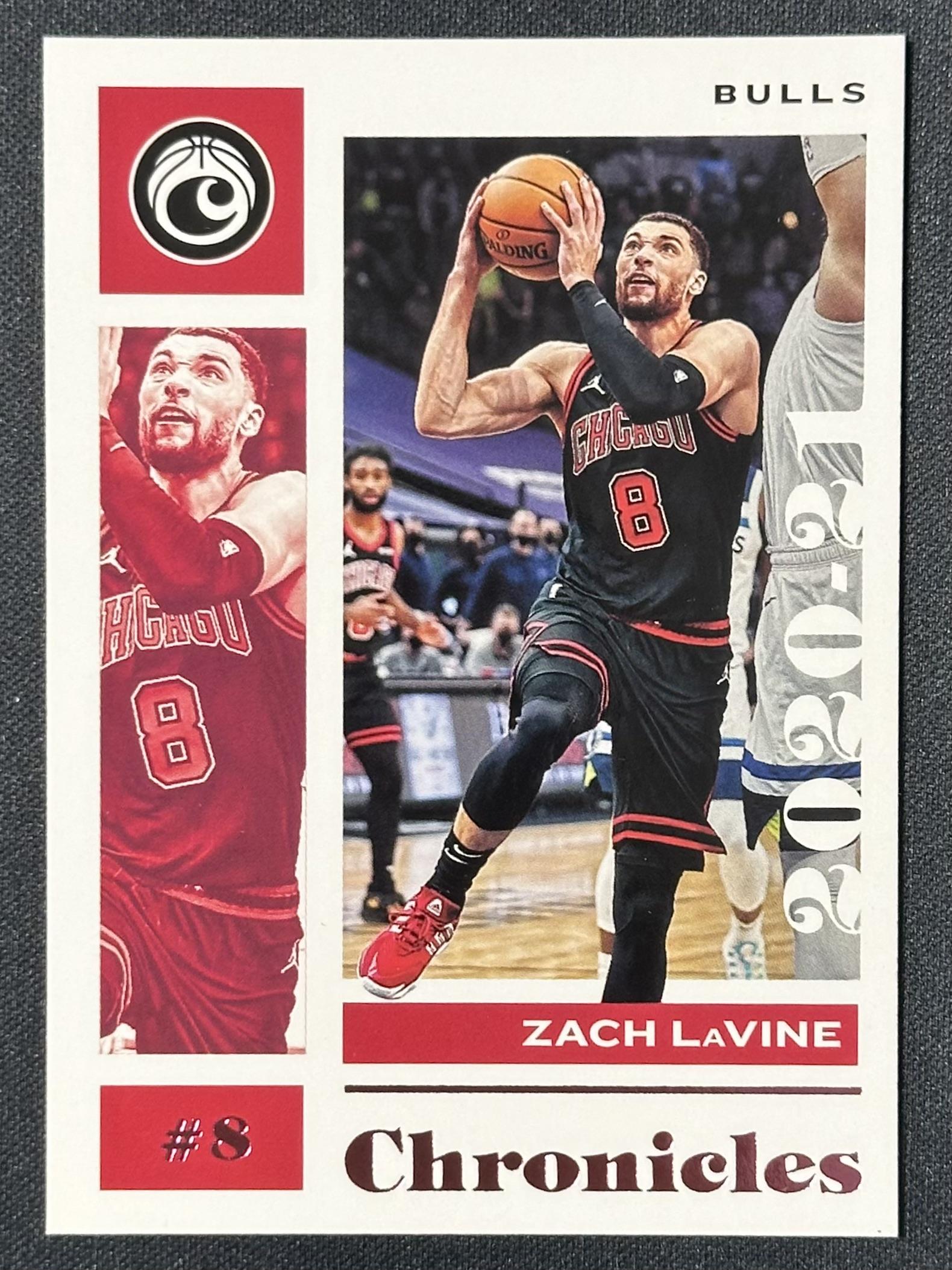 2020-21 Panini Chronicles #4 Zach LaVine Pink