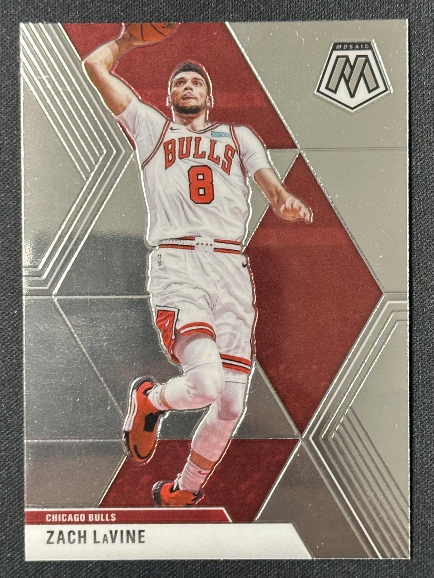 2019-20 Panini Mosaic #87 Zach LaVine
