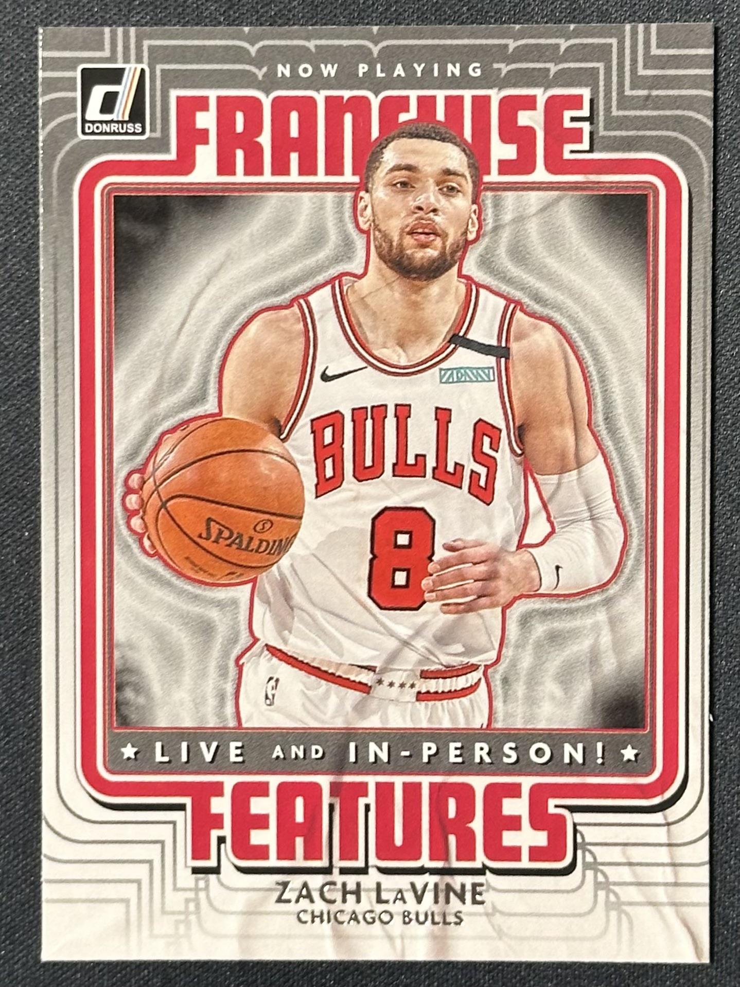 2020-21 Donruss #5 Zach LaVine Franchise Features