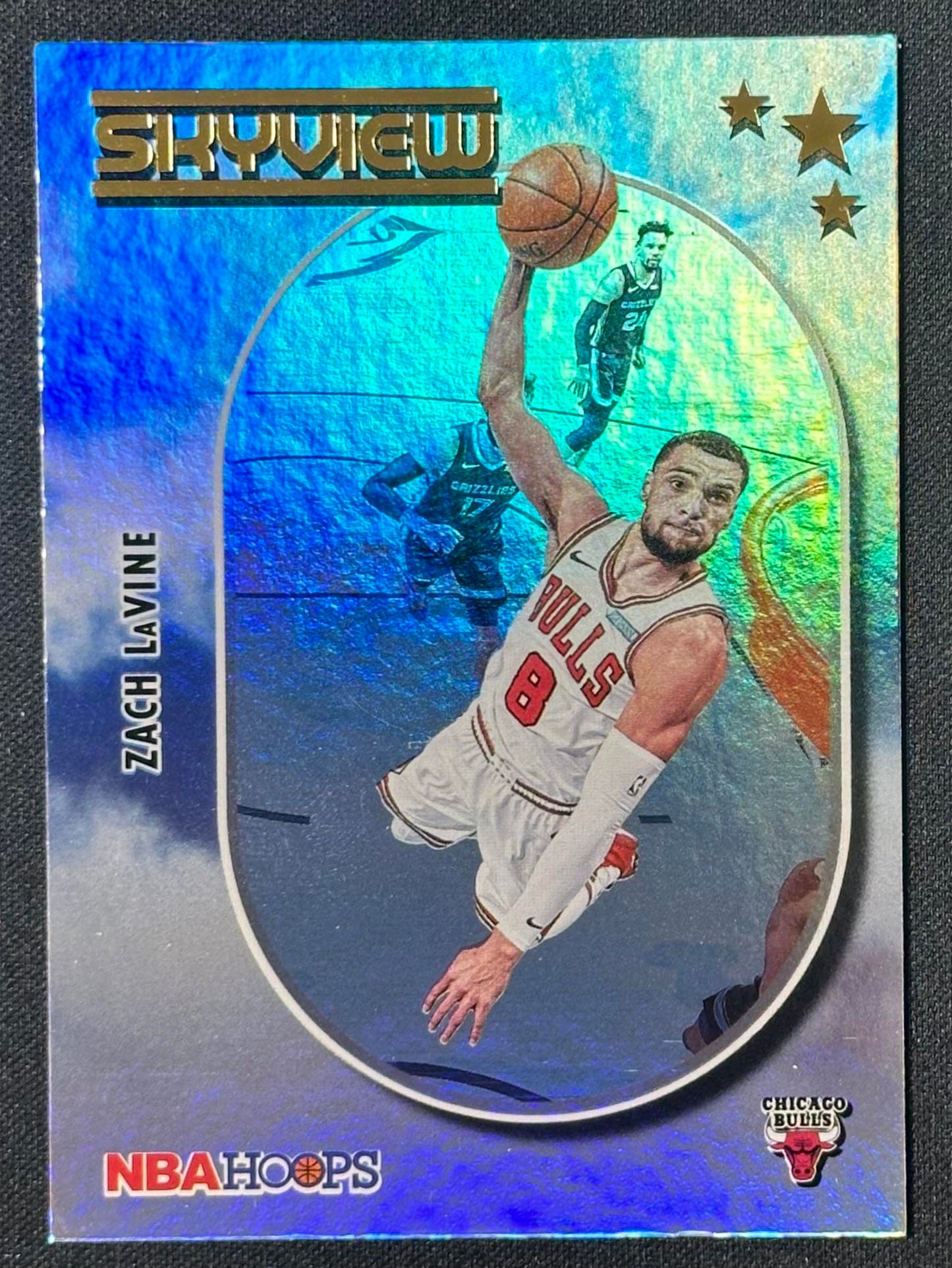 2021-22 Hoops #2 Zach LaVine Skyview Holo