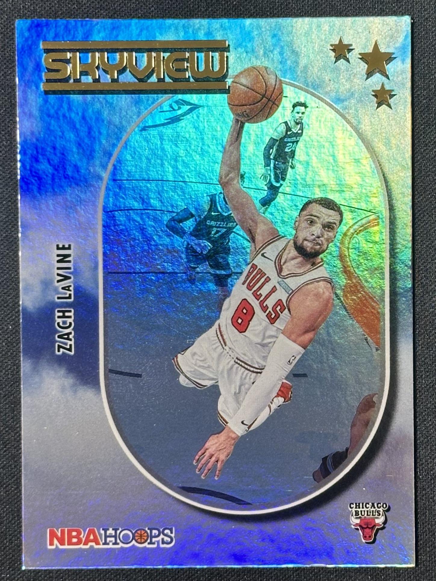 2021-22 Hoops #2 Zach LaVine Skyview Holo