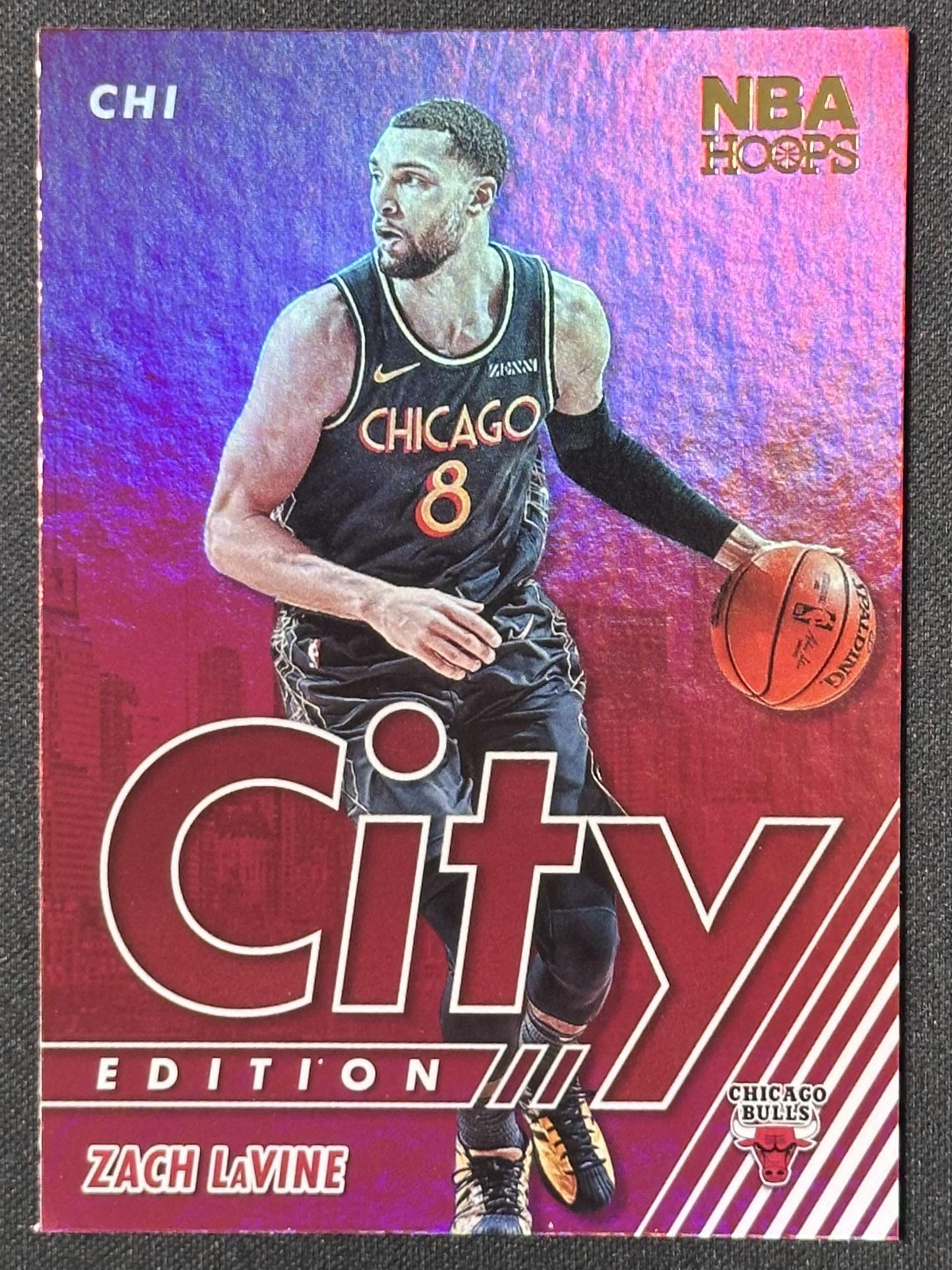 2021-22 Hoops #21 Zach LaVine City Edition