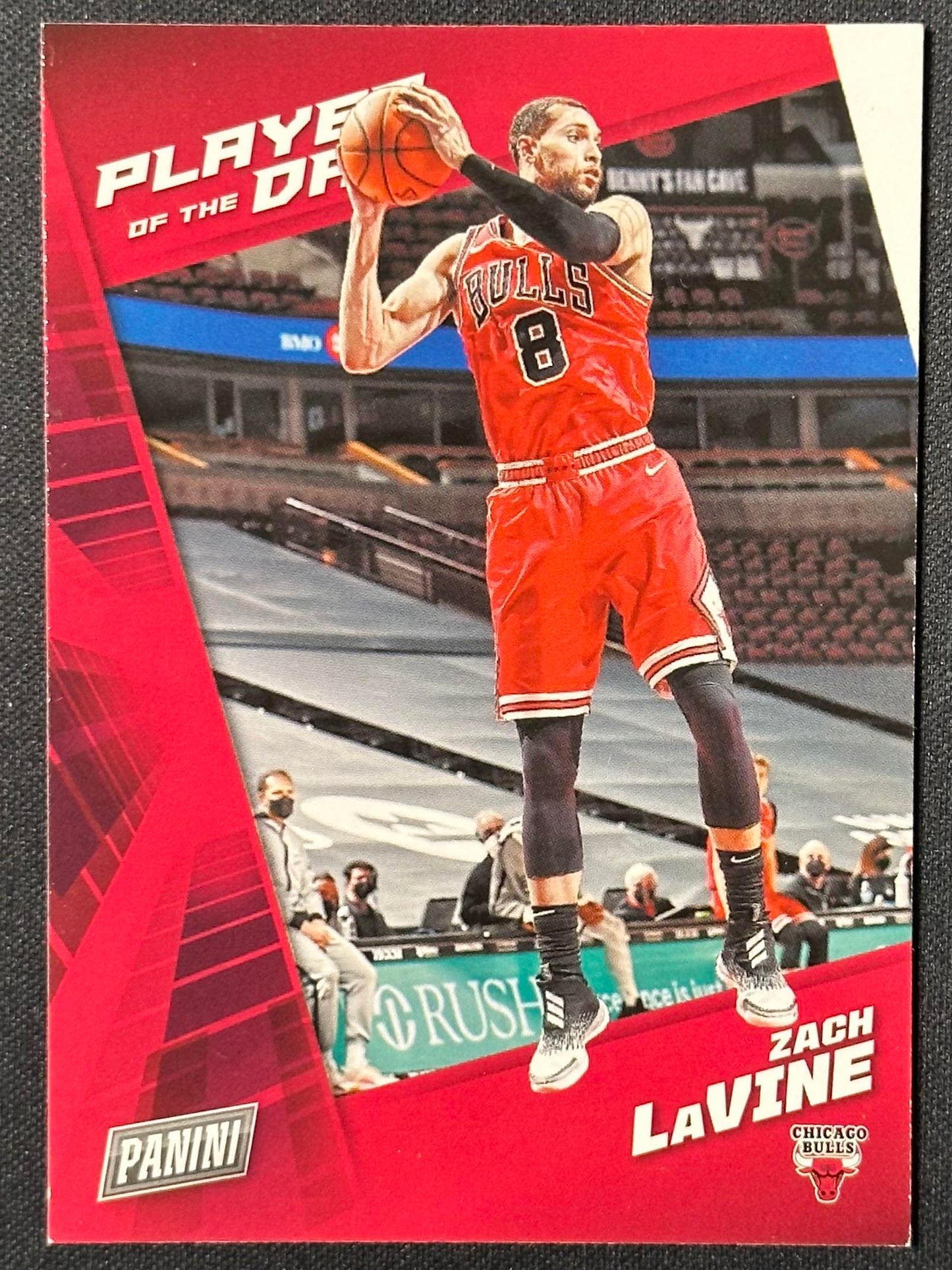 2021-22 Panini NBA Player of the Day #10 Zach Lavine