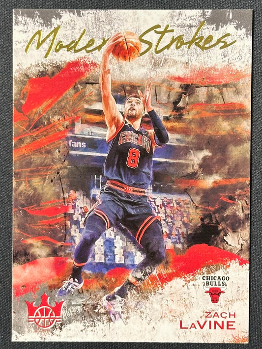 2020-21 Panini Court Kings #24 Zach LaVine Modern Strokes