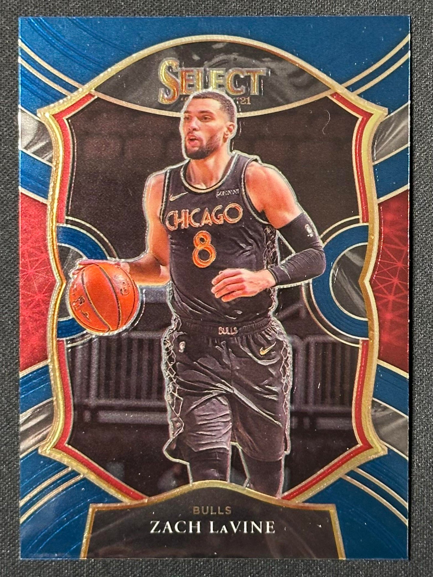 2020-21 Panini Select #14 Zach LaVine Blue