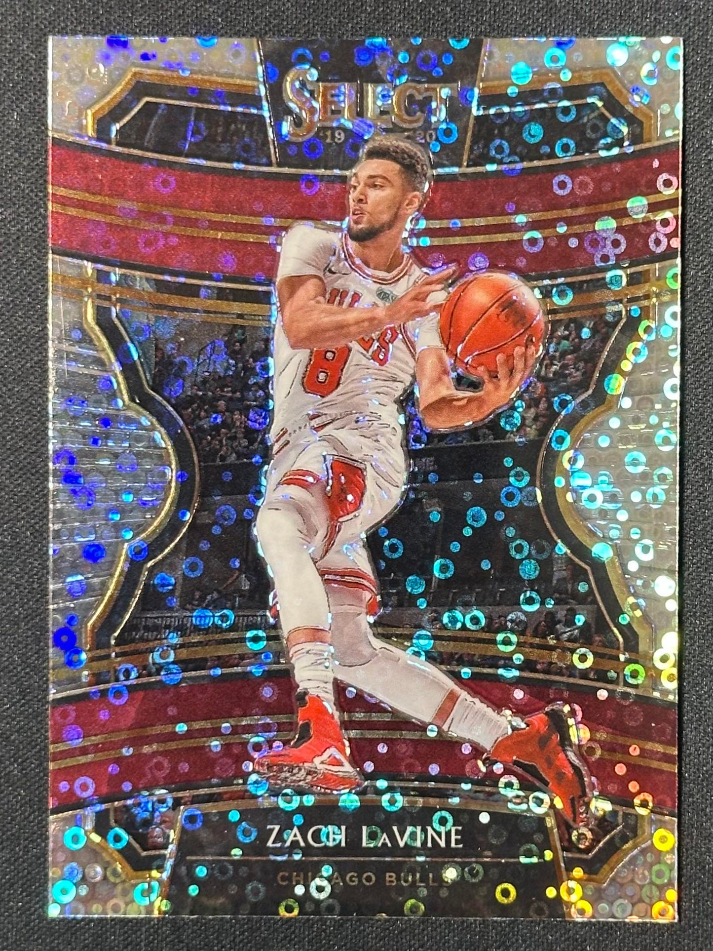 2019-20 Panini Select #83 Zach LaVine Disco Base Prizm