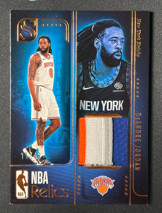 2024-25 Panini Silhouette NBA Relics DeAndre Jordan Bronze /49