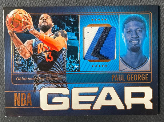 2024-25 Panini Silhouette NBA Gear Paul George Bronze /99