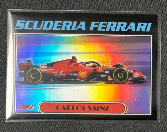 2023 Topps Chrome Formula 1 #AU77-CS Carlos Sainz Autos of 1977