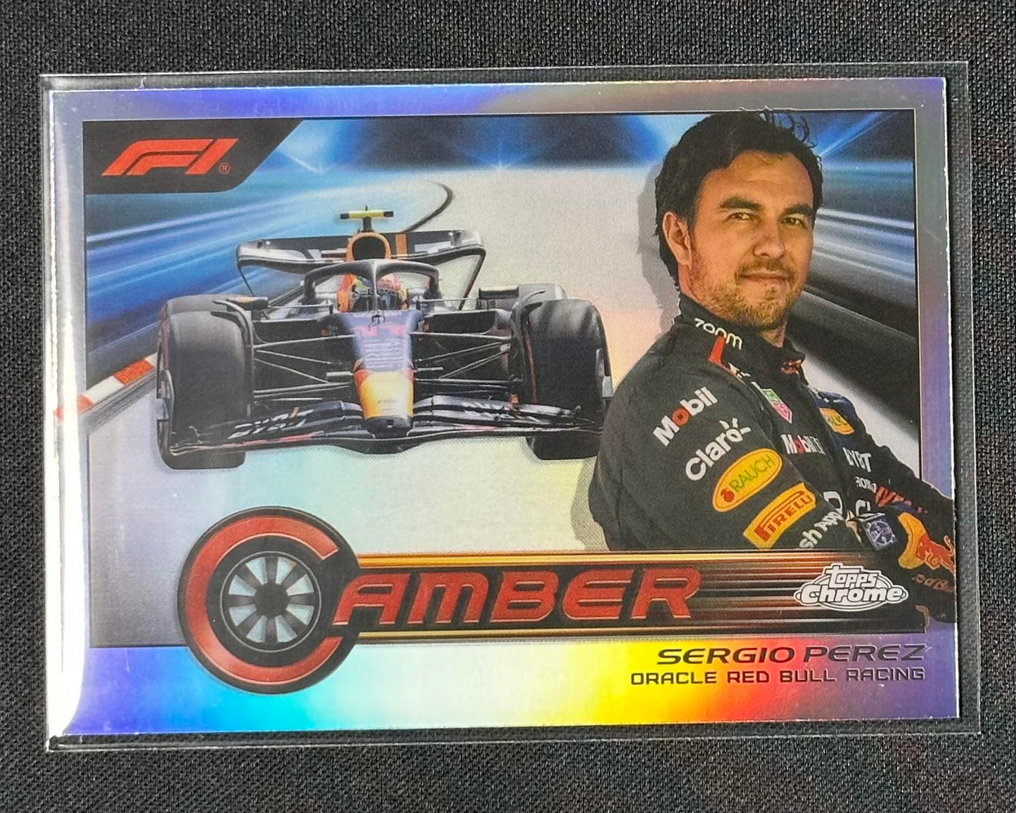 2023 Topps Chrome Formula 1 #CAM-SPII Sergio Perez Camber