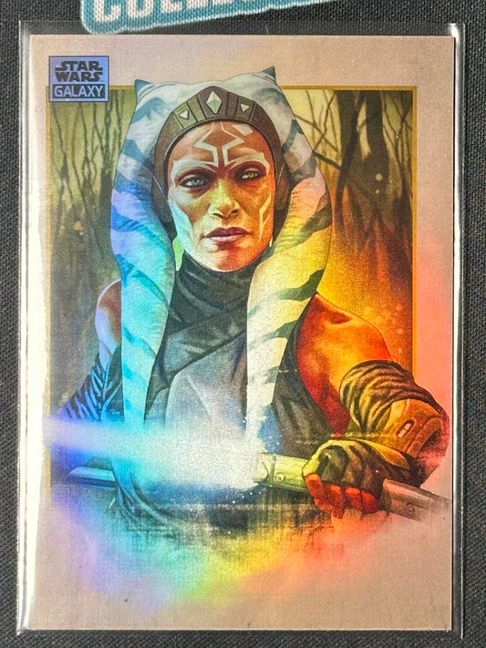 2024 Topps Chrome Star Wars Galaxy #74 Ahsoka Tano