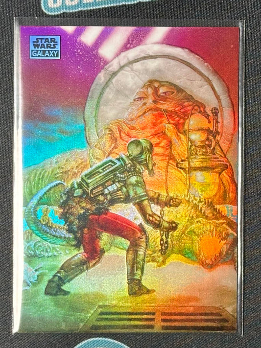 2024 Topps Chrome Star Wars Galaxy #39 Knights of the Republic Issue #4 Ref