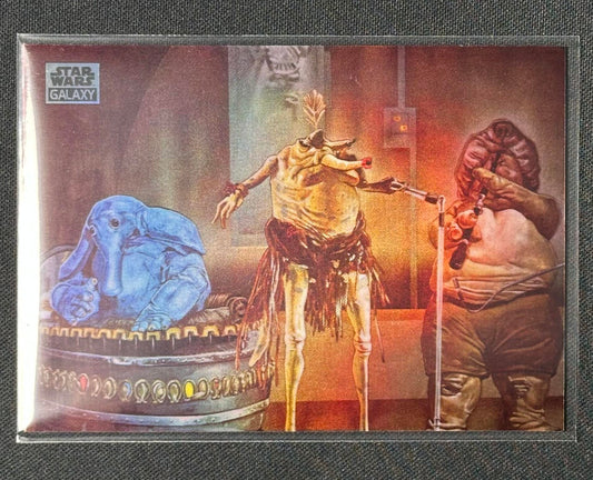2024 Topps Chrome Star Wars Galaxy #20 Max Rebo Band Refractor