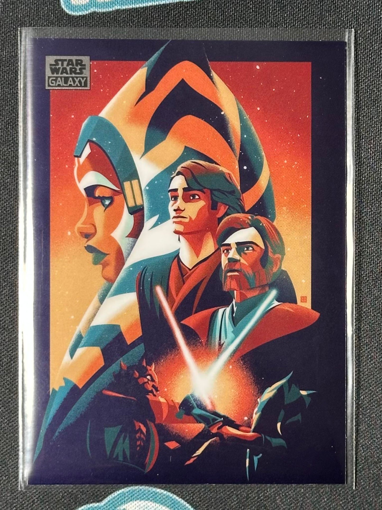2024 Topps Chrome Star Wars Galaxy #58 Victory and Defeat