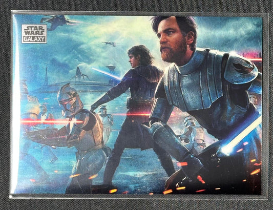 2024 Topps Chrome Star Wars Galaxy #9 Battle of Kamino