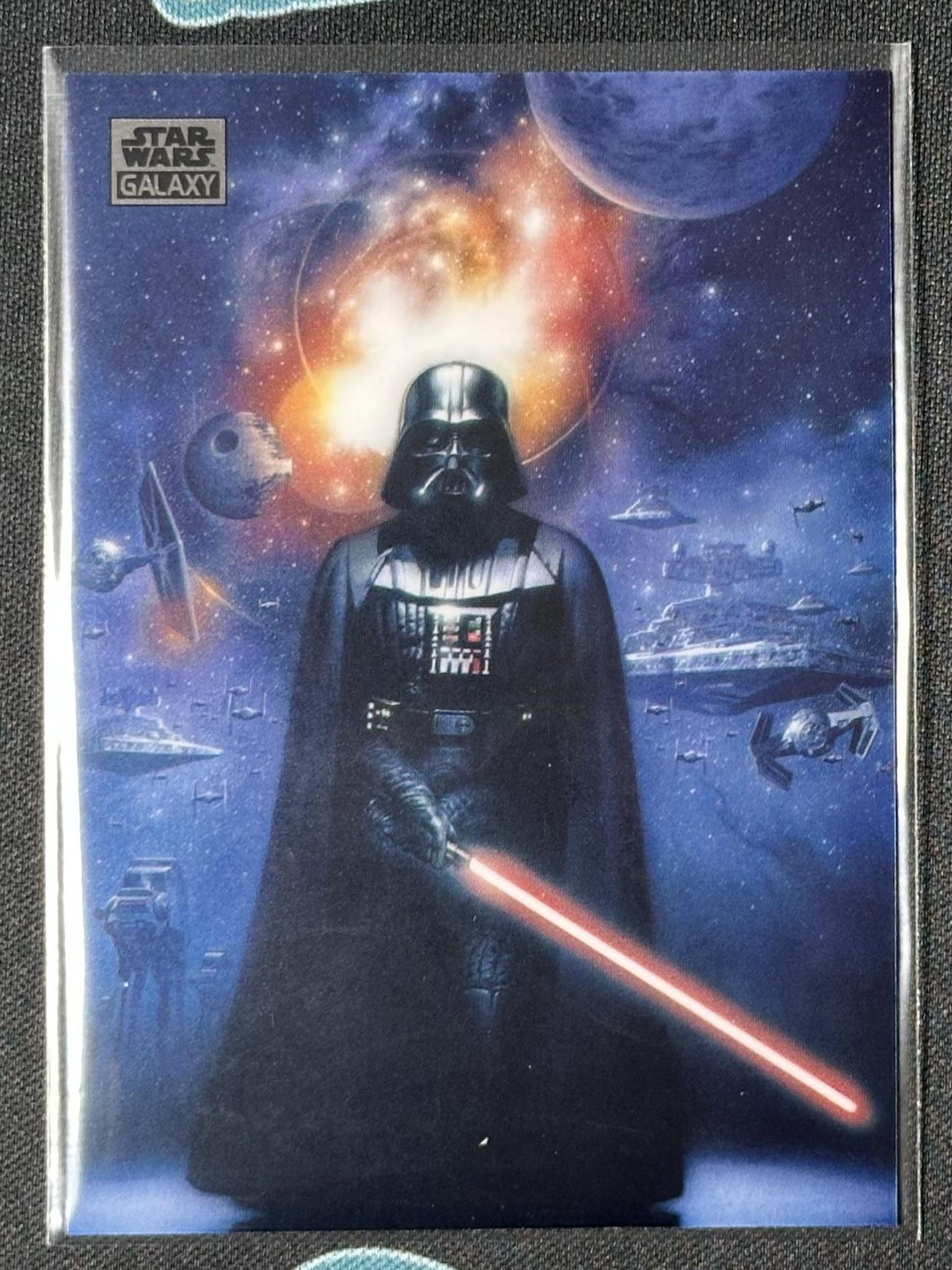 2024 Topps Chrome Star Wars Galaxy #63 From Hero to Villiain
