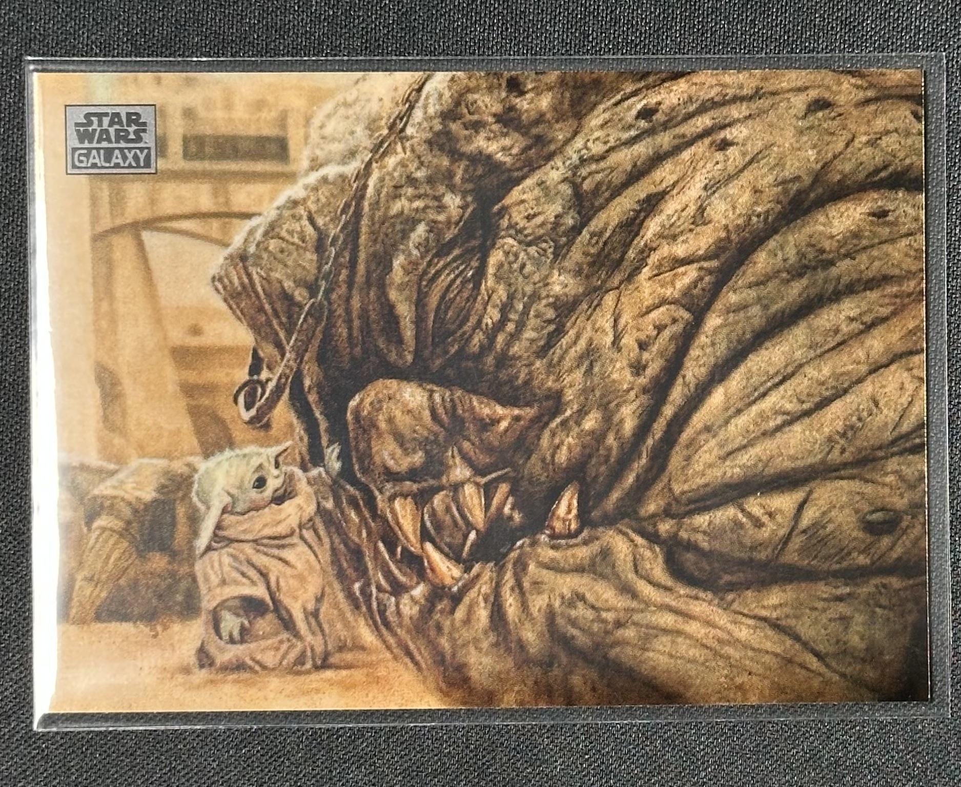 2024 Topps Chrome Star Wars Galaxy #53 Calming Touch