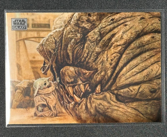 2024 Topps Chrome Star Wars Galaxy #53 Calming Touch