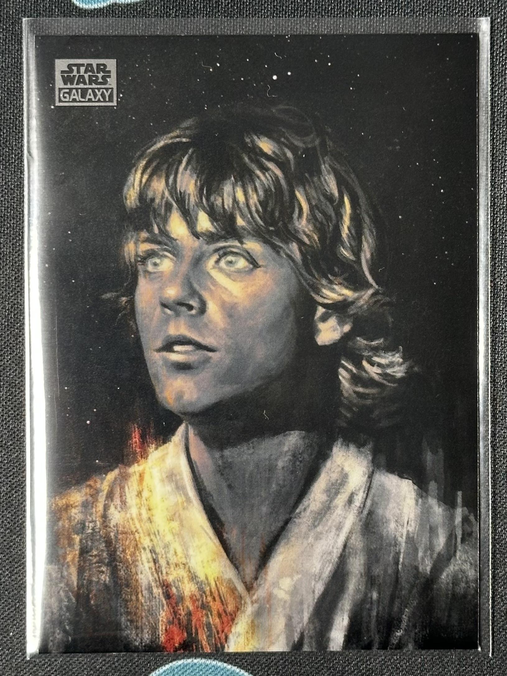 2024 Topps Chrome Star Wars Galaxy #83 Luke Skywalker