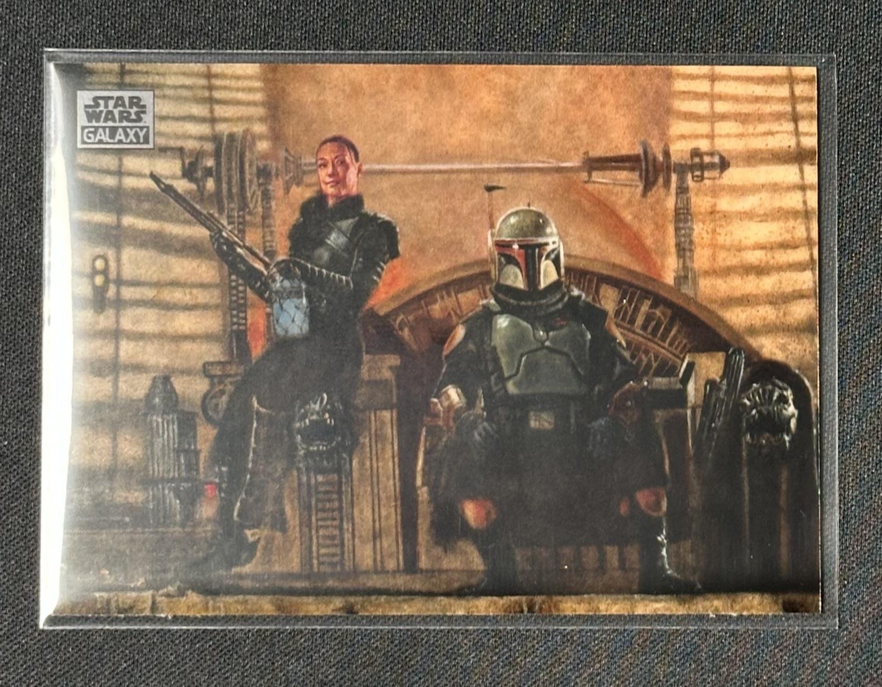 2024 Topps Chrome Star Wars Galaxy #52 Return to Jabba's Palace