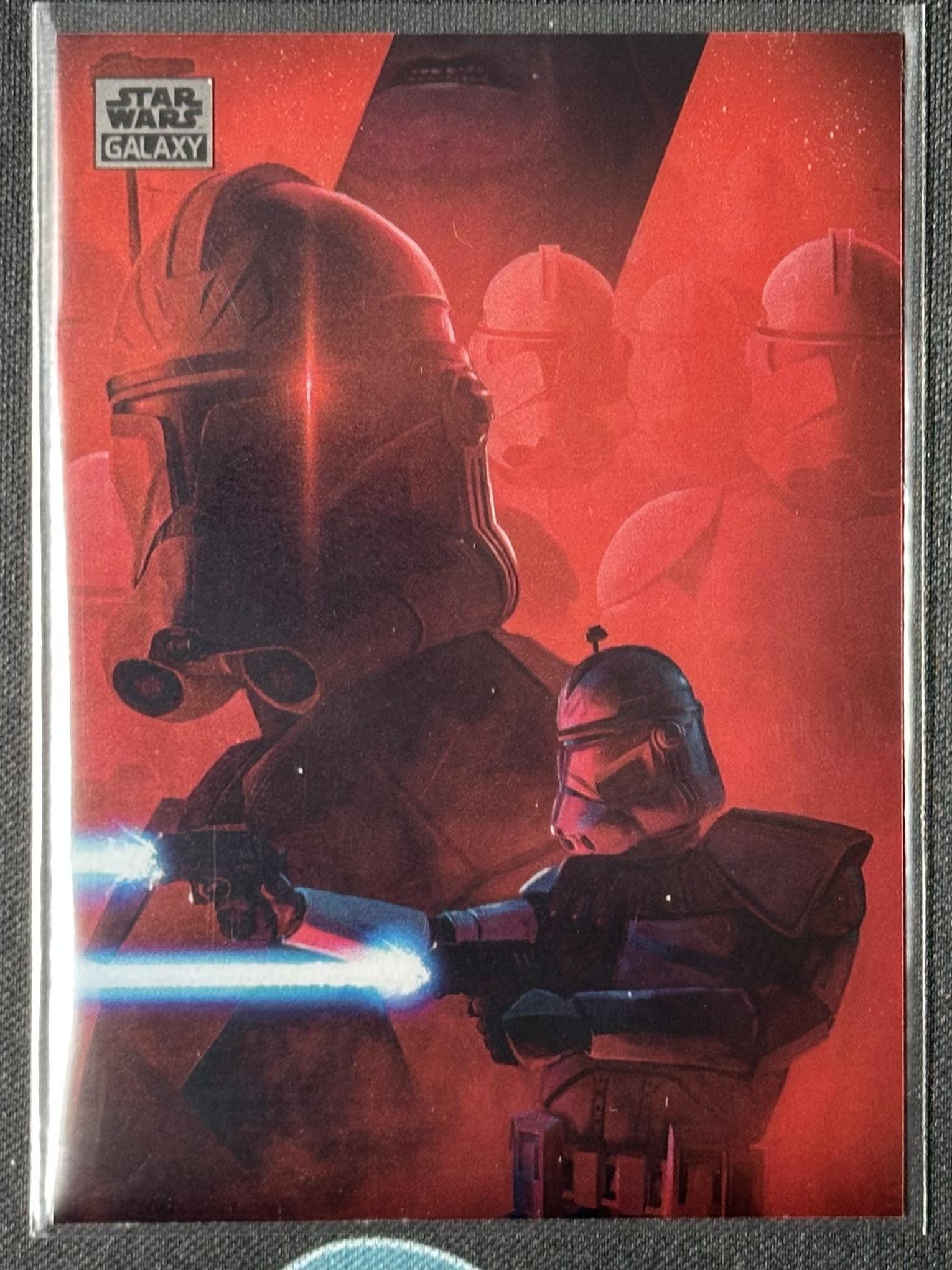 2024 Topps Chrome Star Wars Galaxy #88 Following Orders