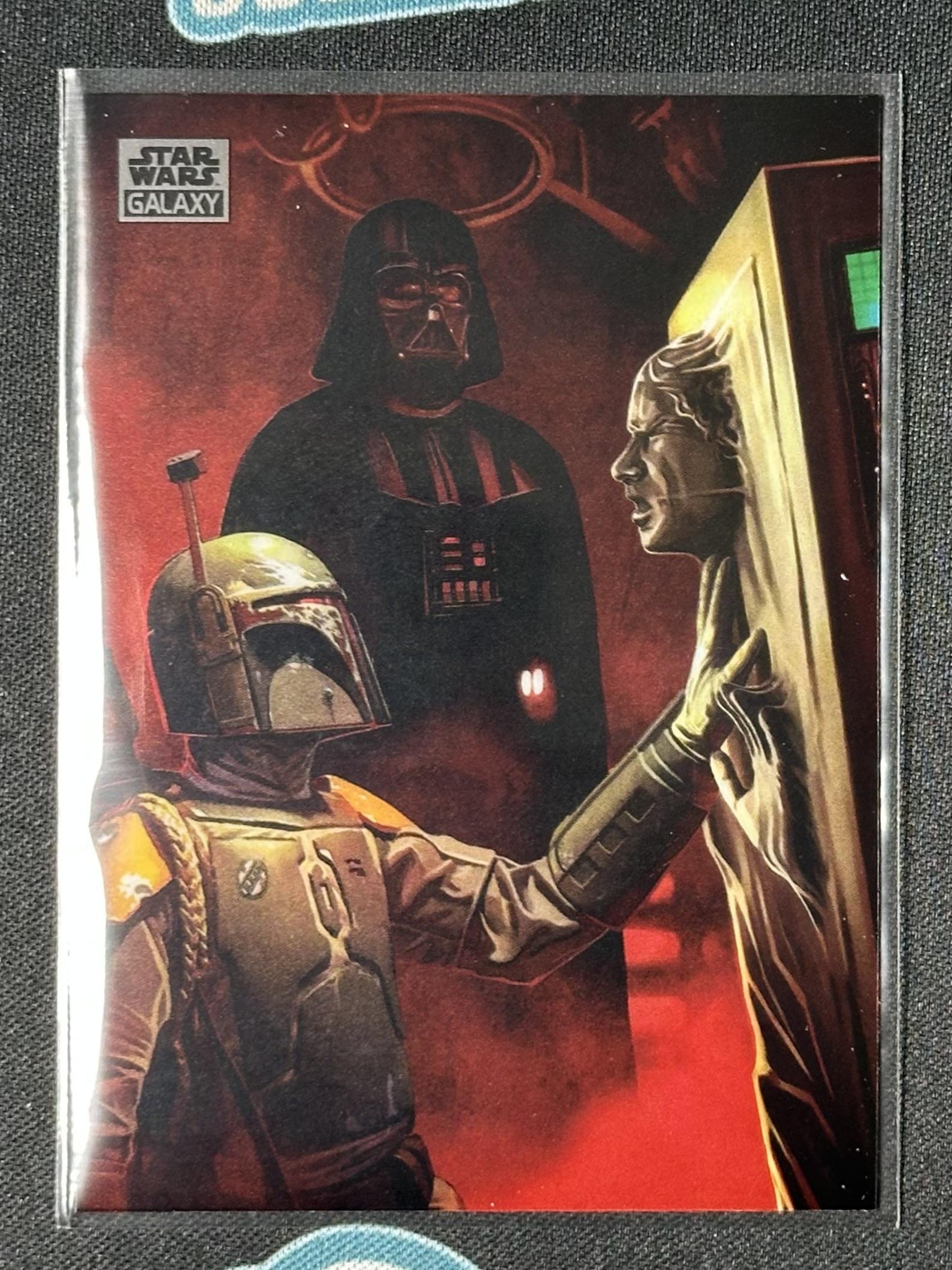 2024 Topps Chrome Star Wars Galaxy #65 The Bounty Hunter's Prize