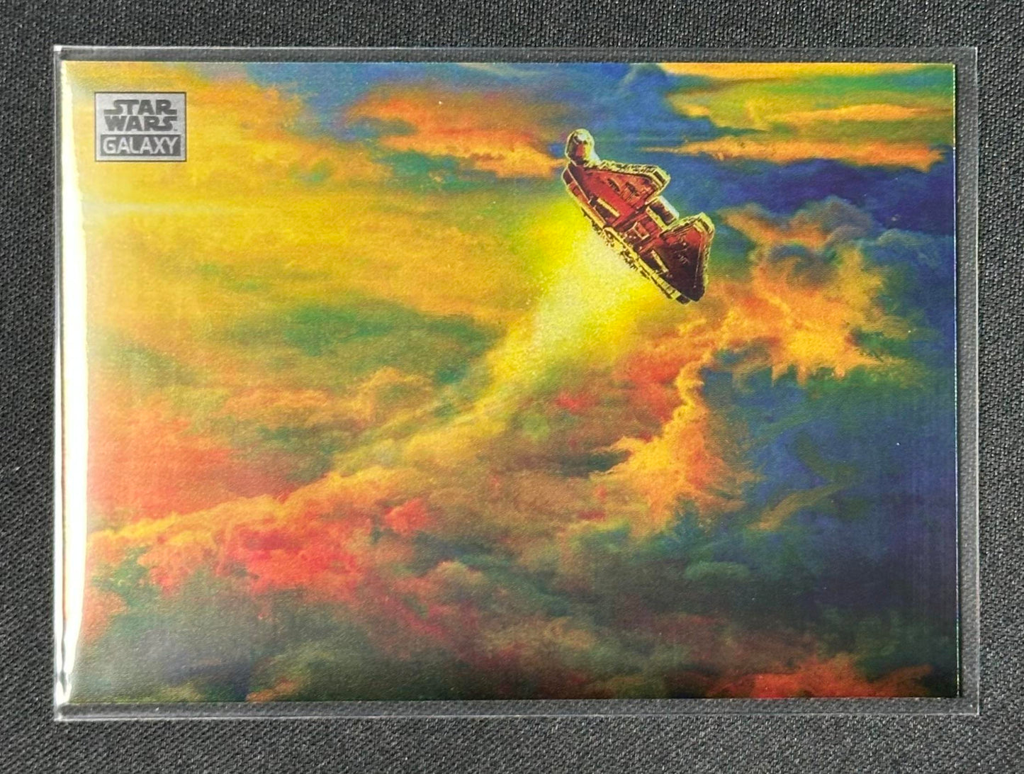 2024 Topps Chrome Star Wars Galaxy #93 Falcon Rising