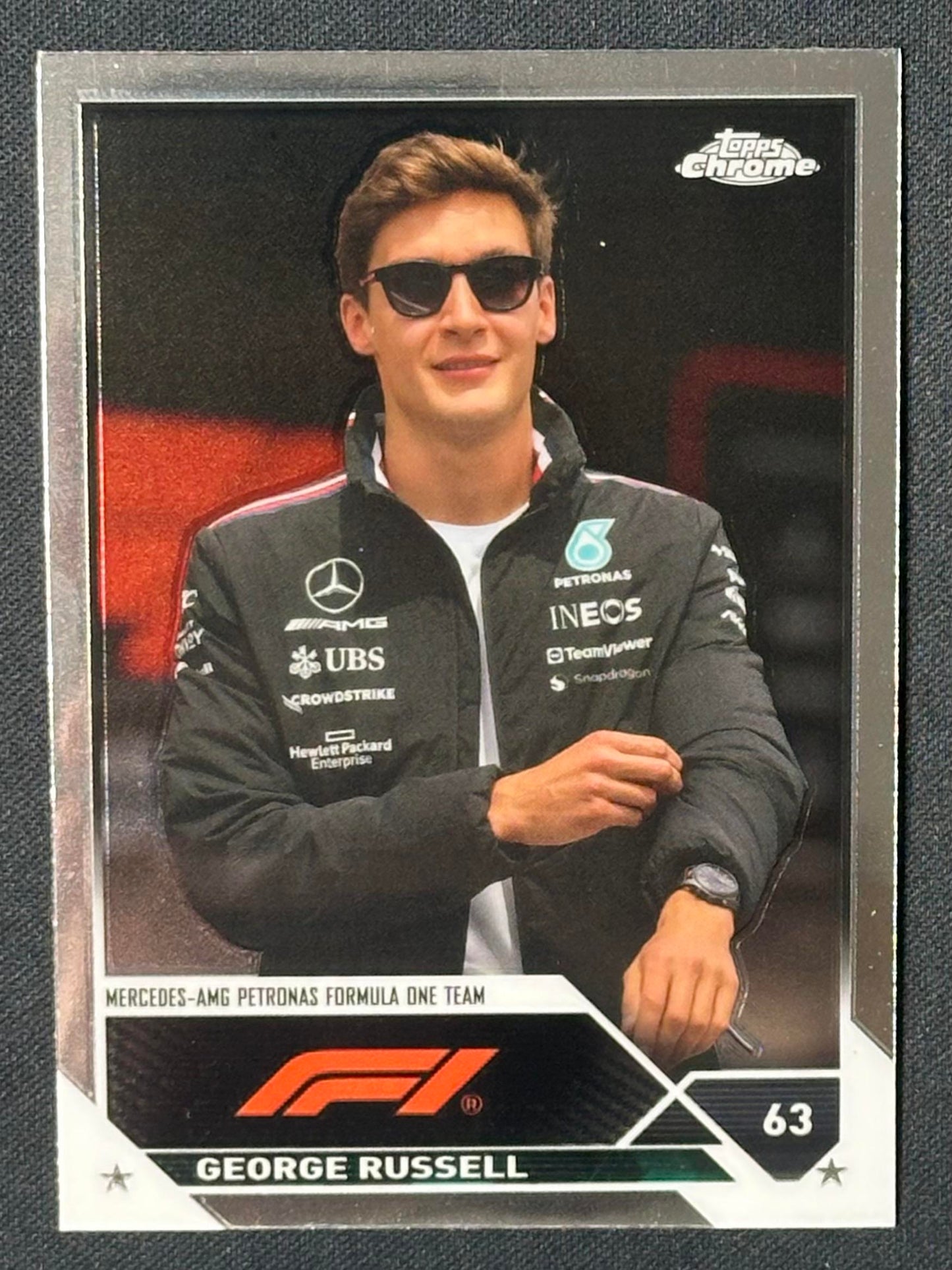2023 Topps Chrome Formula 1 #14 George Russell